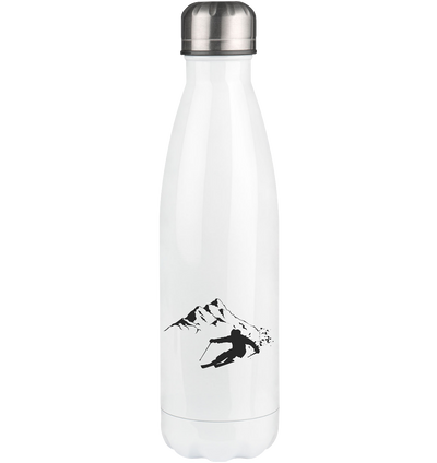 Tiefschnee Skier - Edelstahl Thermosflasche klettern ski 500ml