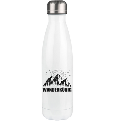 Wanderkonig - Edelstahl Thermosflasche berge 500ml