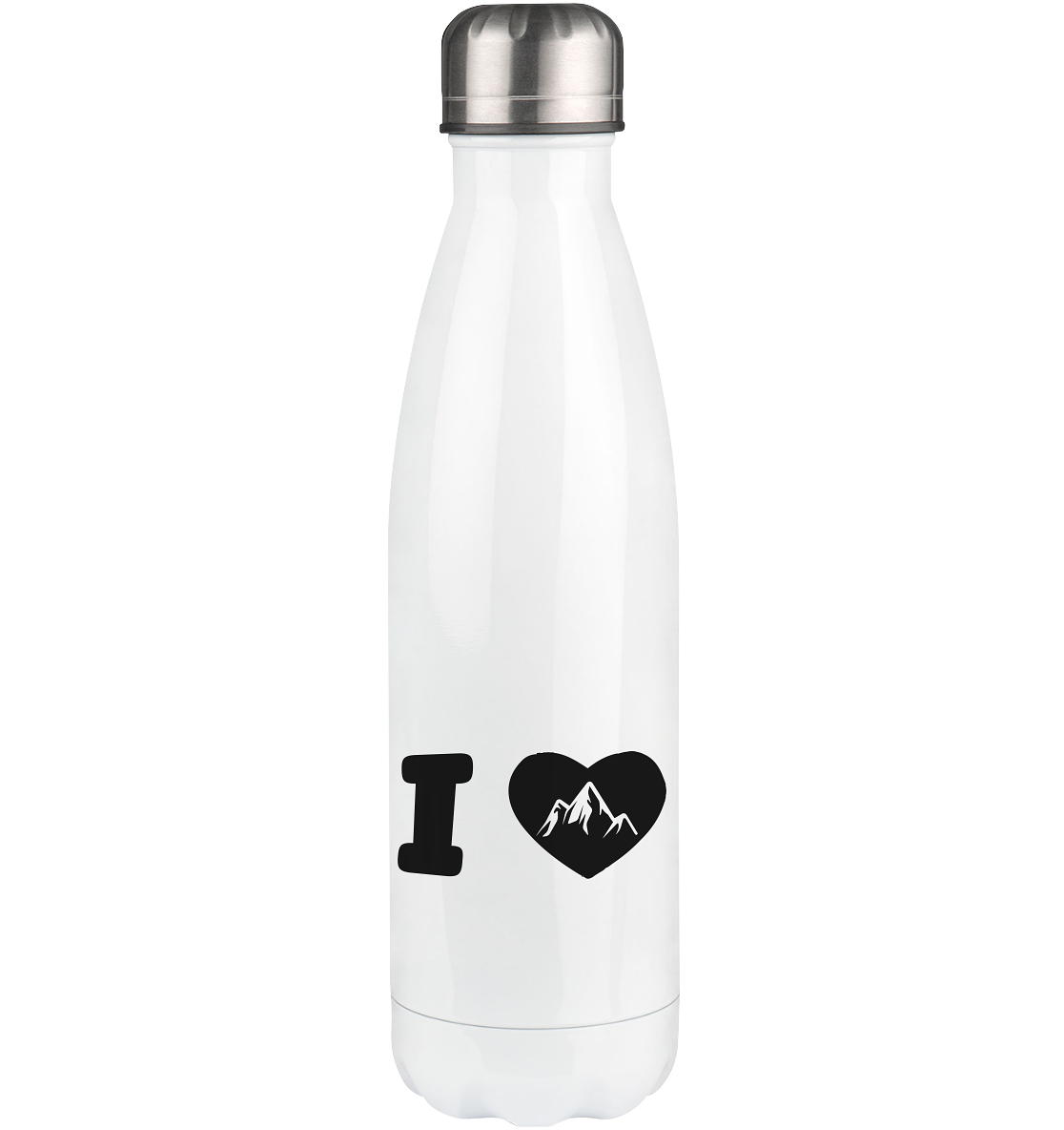 I Love Berge - Edelstahl Thermosflasche berge 500ml