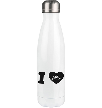 I Love Berge - Edelstahl Thermosflasche berge 500ml