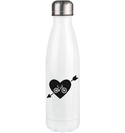 Arrow Heart and E-Bike - Edelstahl Thermosflasche e-bike 500ml