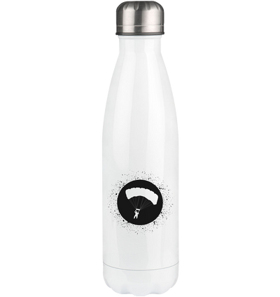 Circle with Splash and Paragliding - Edelstahl Thermosflasche berge 500ml