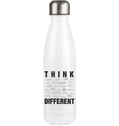 Think Different - Edelstahl Thermosflasche fahrrad 500ml