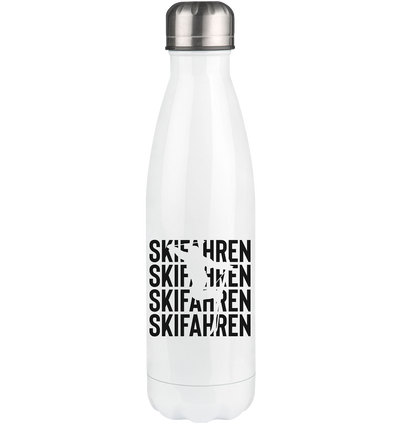 Skifahren - Edelstahl Thermosflasche klettern ski 500ml