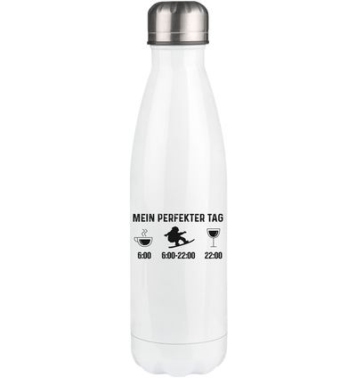 Mein Perfekter Tag 1 - Edelstahl Thermosflasche snowboarden 500ml