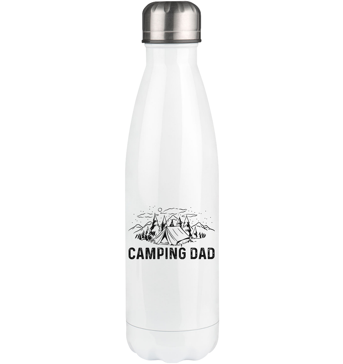 Camping Dad 2 - Edelstahl Thermosflasche camping UONP 500ml