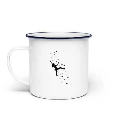 Klettergirl - Emaille Tasse klettern Default Title