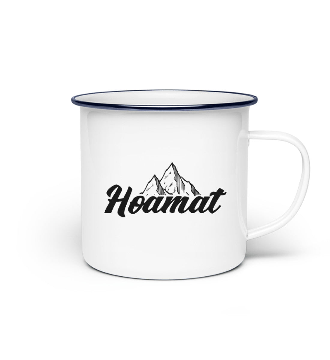 Hoamat - Emaille Tasse berge Default Title