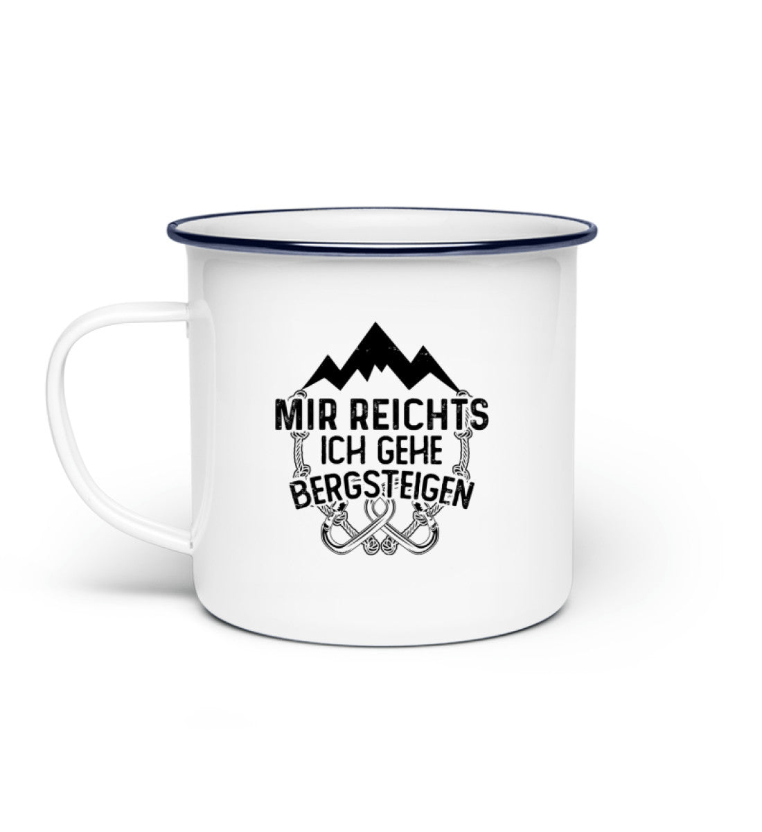 Mir reichts ich geh bergsteigen - Emaille Tasse berge klettern Default Title