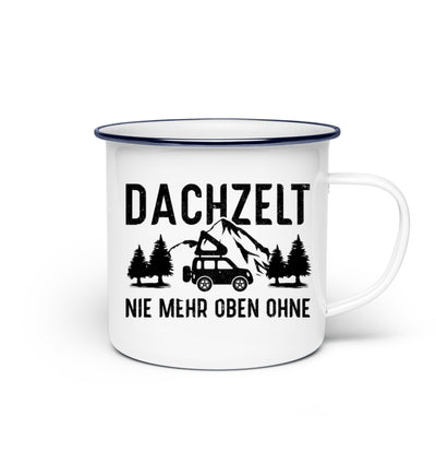 Dachzelt - Emaille Tasse camping