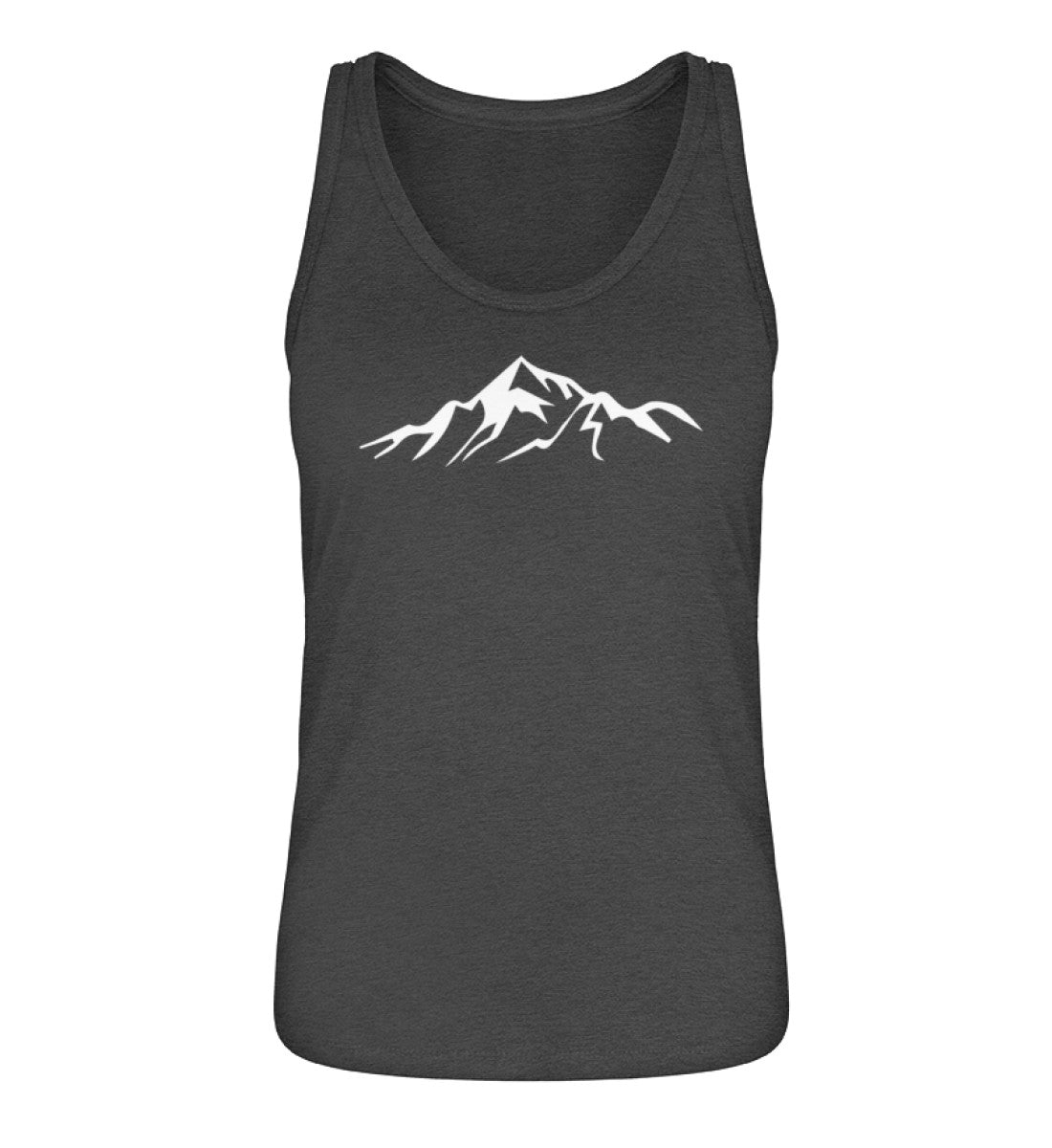 Gebirge - Damen Organic Tanktop berge Grau (meliert)