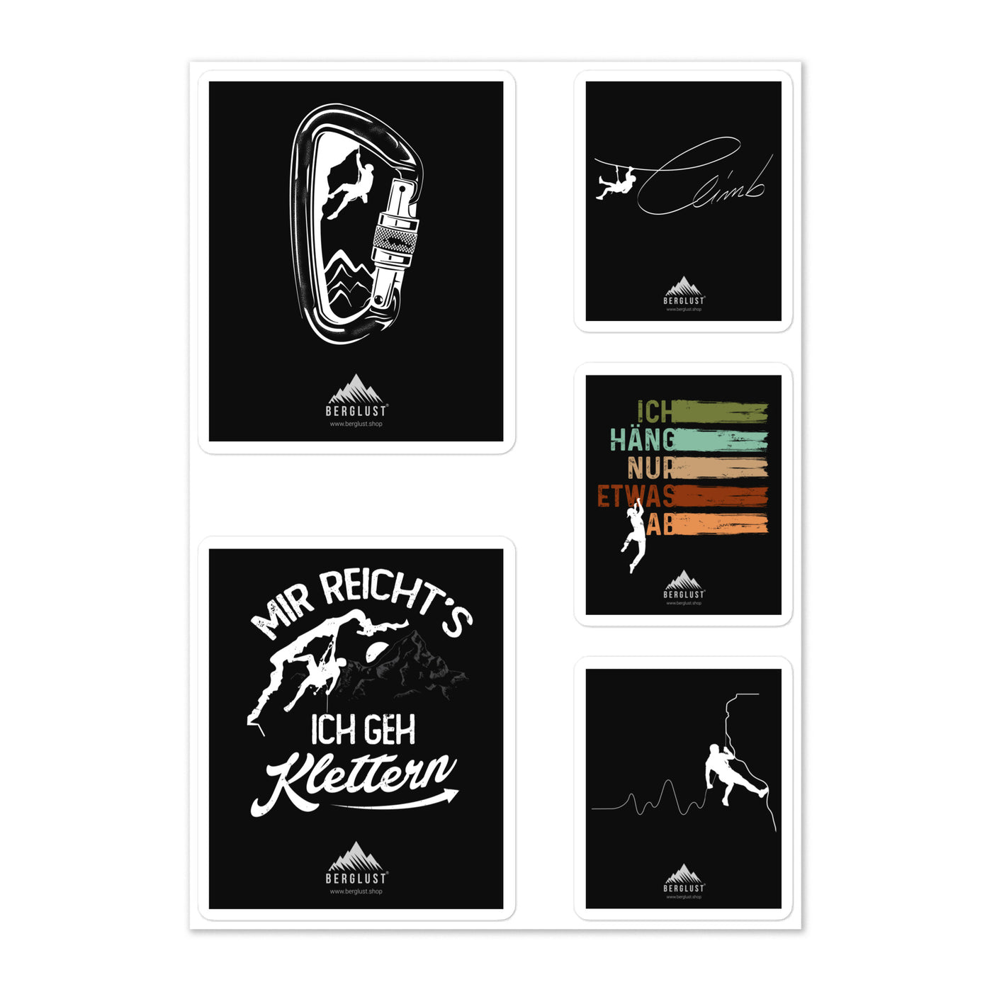 Klettern - Sticker Bundle klettern Default Title