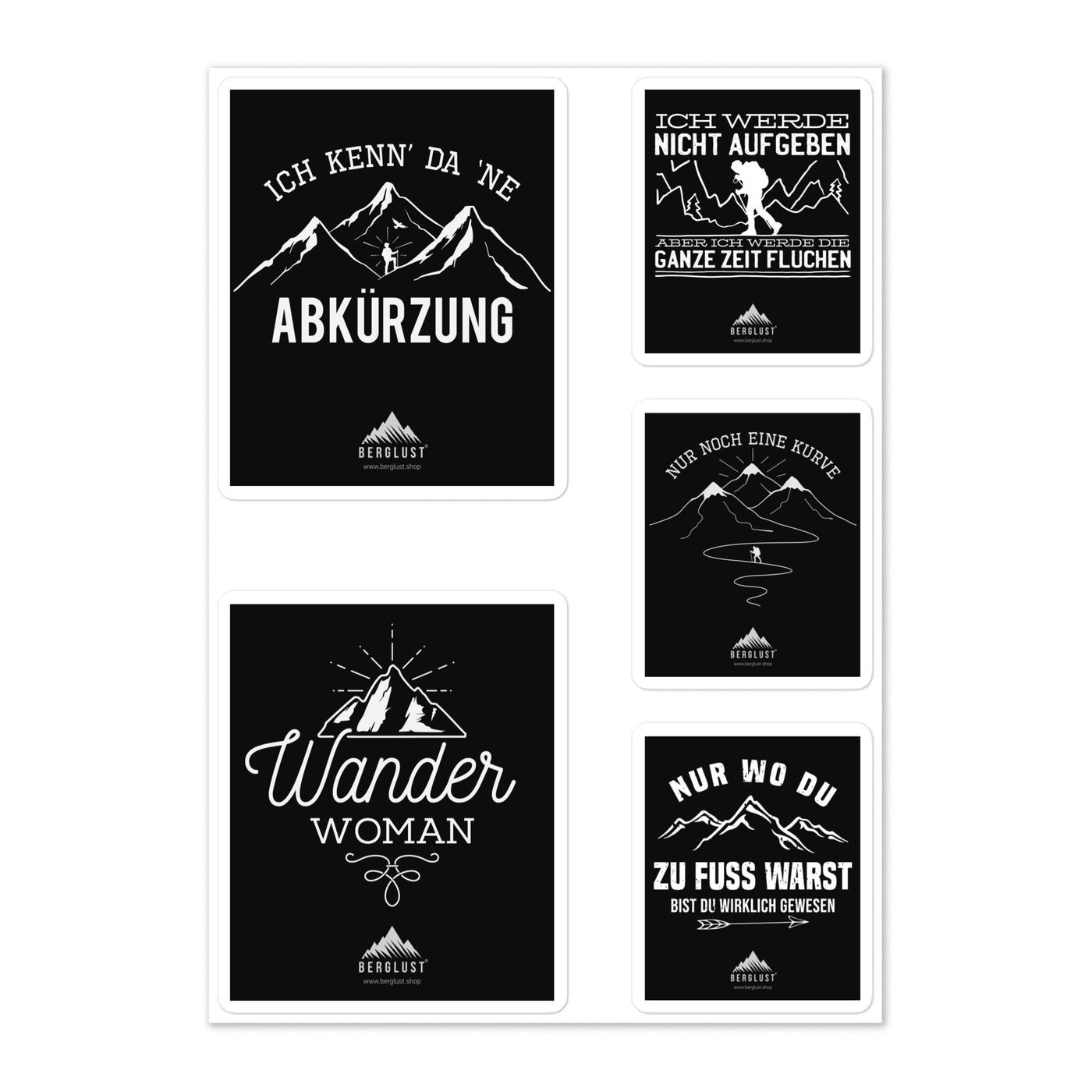 Wandern - Sticker Bundle wandern Default Title