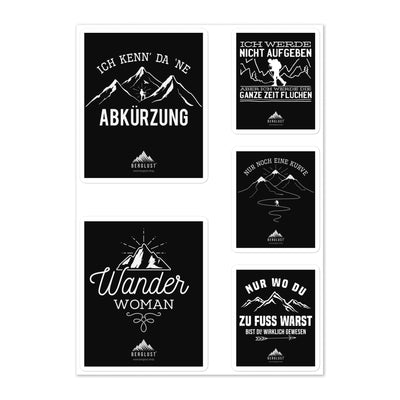 Wandern - Sticker Bundle wandern Default Title