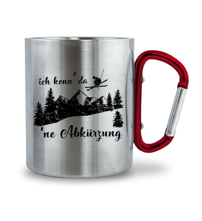 Ich kenn' da 'ne Abkürzung - Karabiner Tasse ski 330ml