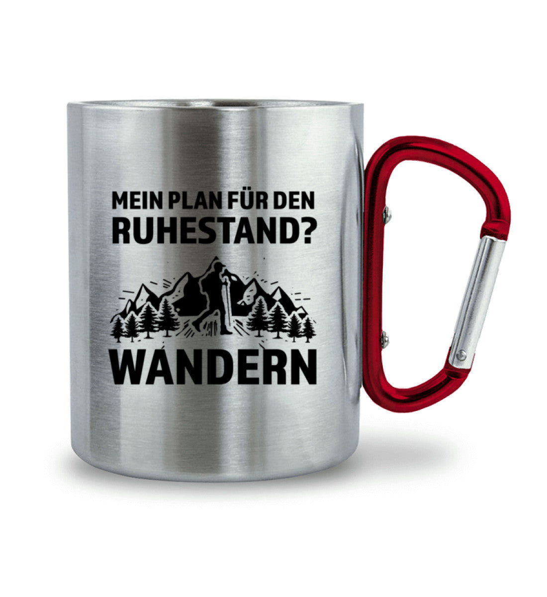 Plan für den Ruhestand - Wandern - Karabiner Tasse wandern 330ml