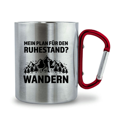 Plan für den Ruhestand - Wandern - Karabiner Tasse wandern 330ml