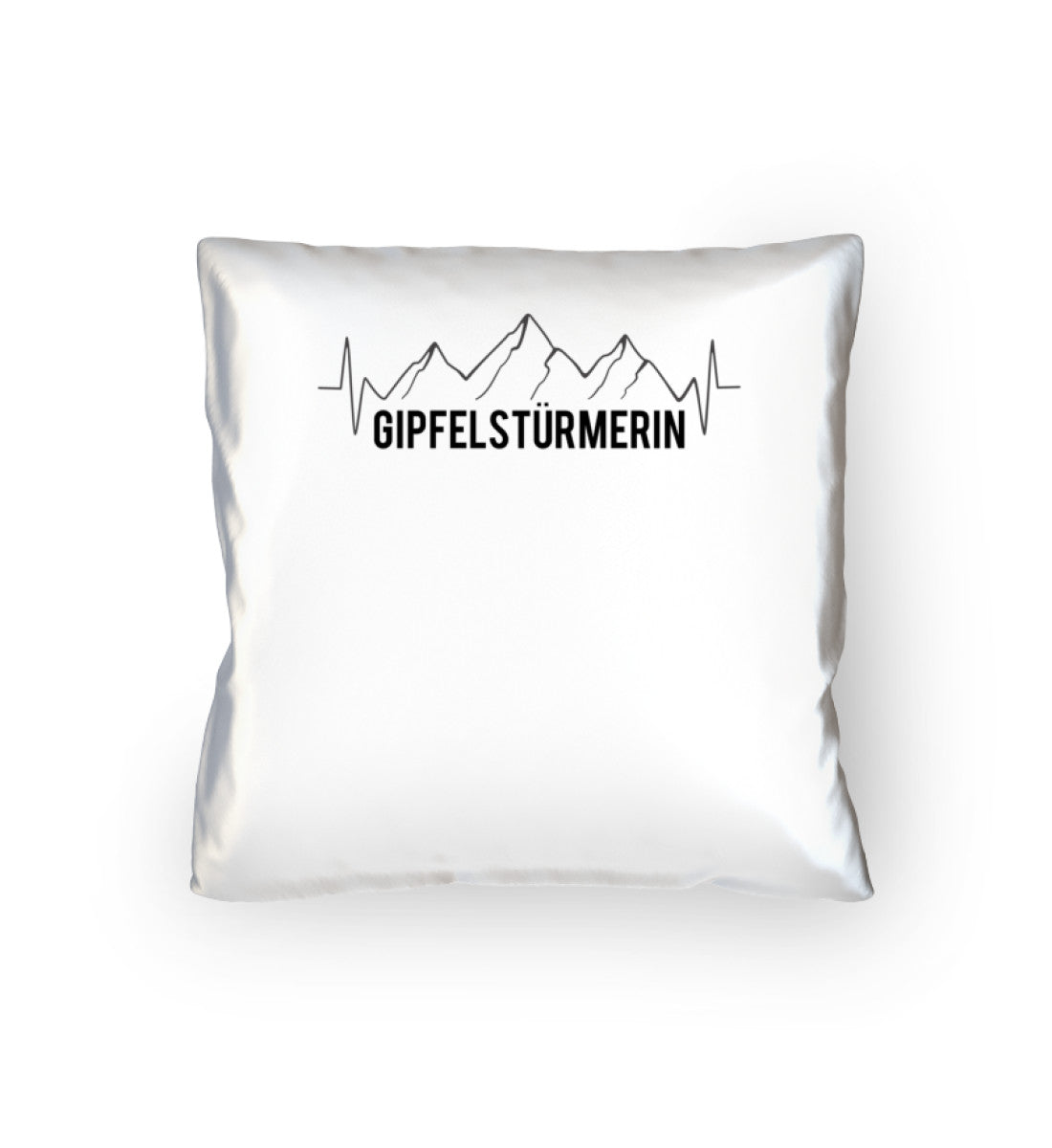 Gipfelstürmerin - Kissen (40x40cm) mountainbike Default Title