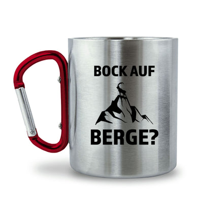 Bock auf Berge - Karabiner Tasse berge