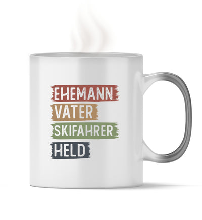 Ehemann, Vater, Skifahrer, Held - Zauber Tasse ski Default Title