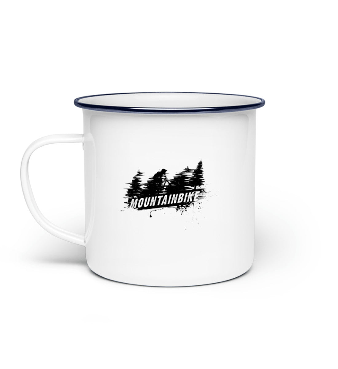 Mountainbike - Emaille Tasse mountainbike Default Title