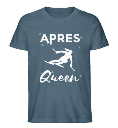 Après Queen - Herren Premium Organic T-Shirt ski Stargazer