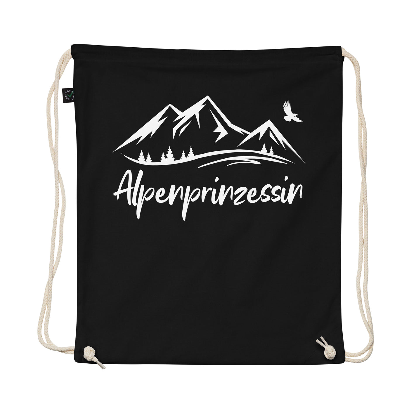 Alperprinzessin - Organic Turnbeutel berge