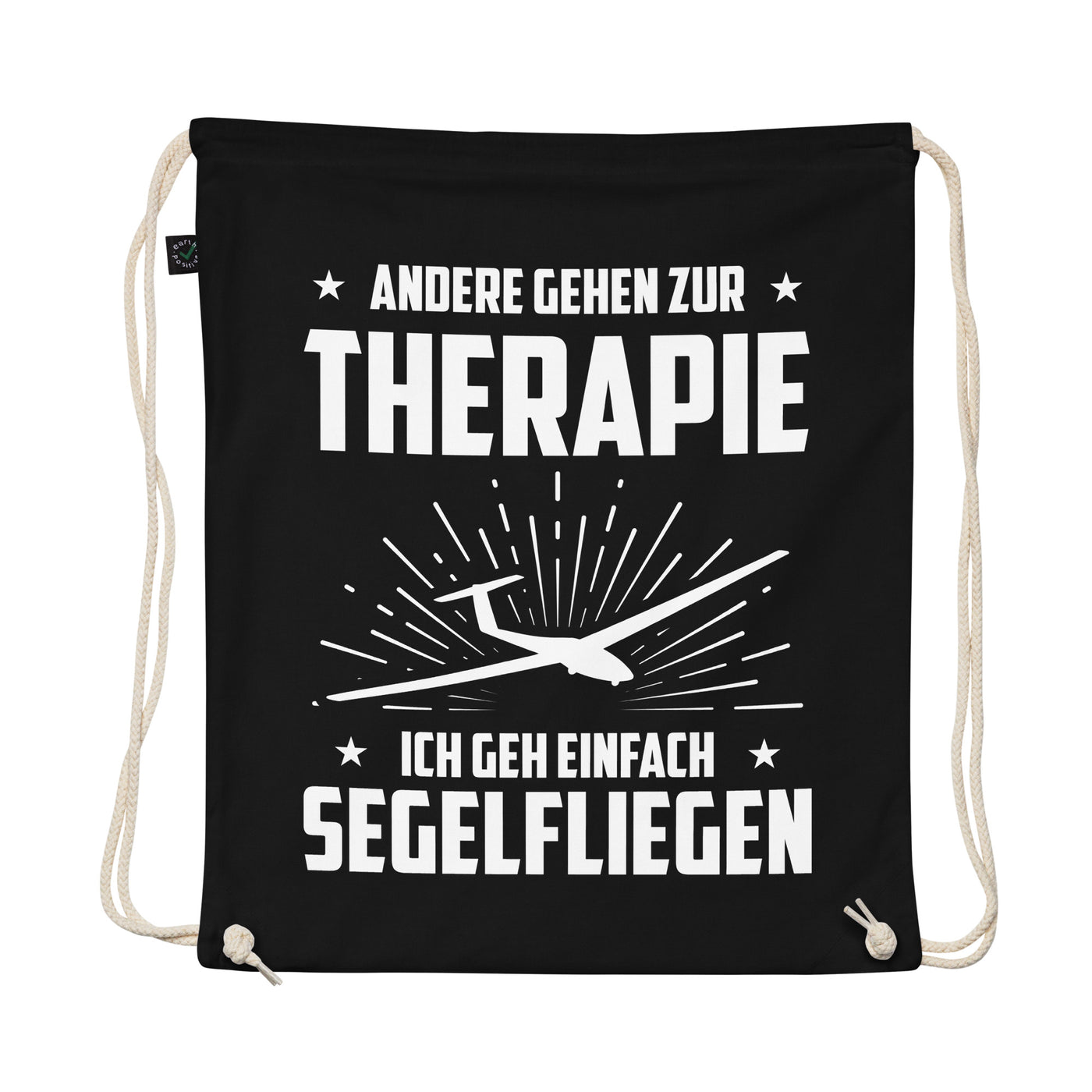 Andere Gehen Zur Therapie Ich Gen Einfach Segelfliegen - Organic Turnbeutel berge