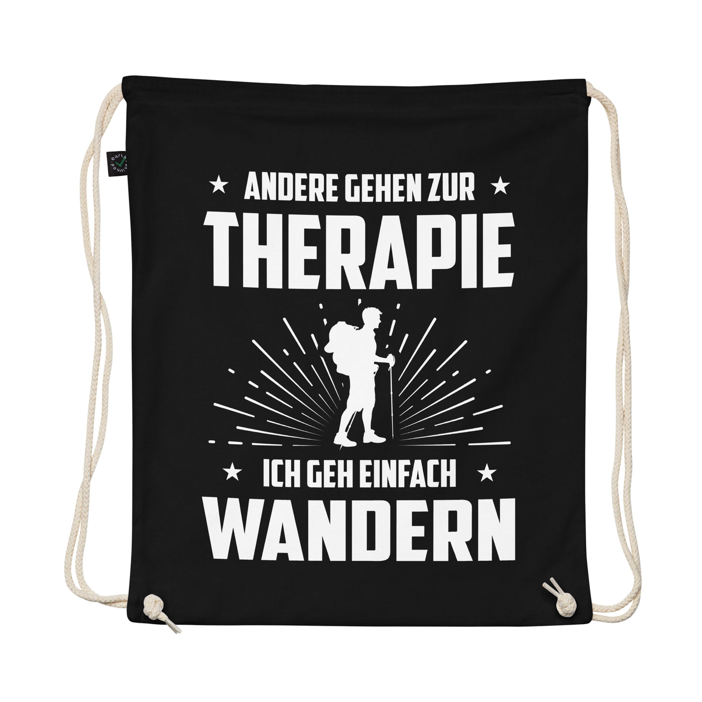 Andere Gehen Zur Therapie Ich Gen Einfach Wandern - Organic Turnbeutel wandern