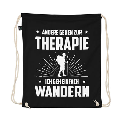 Andere Gehen Zur Therapie Ich Gen Einfach Wandern - Organic Turnbeutel wandern