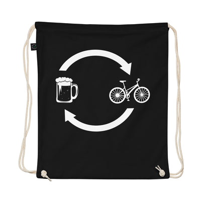 Beer Loading Arrows And Cycling - Organic Turnbeutel fahrrad