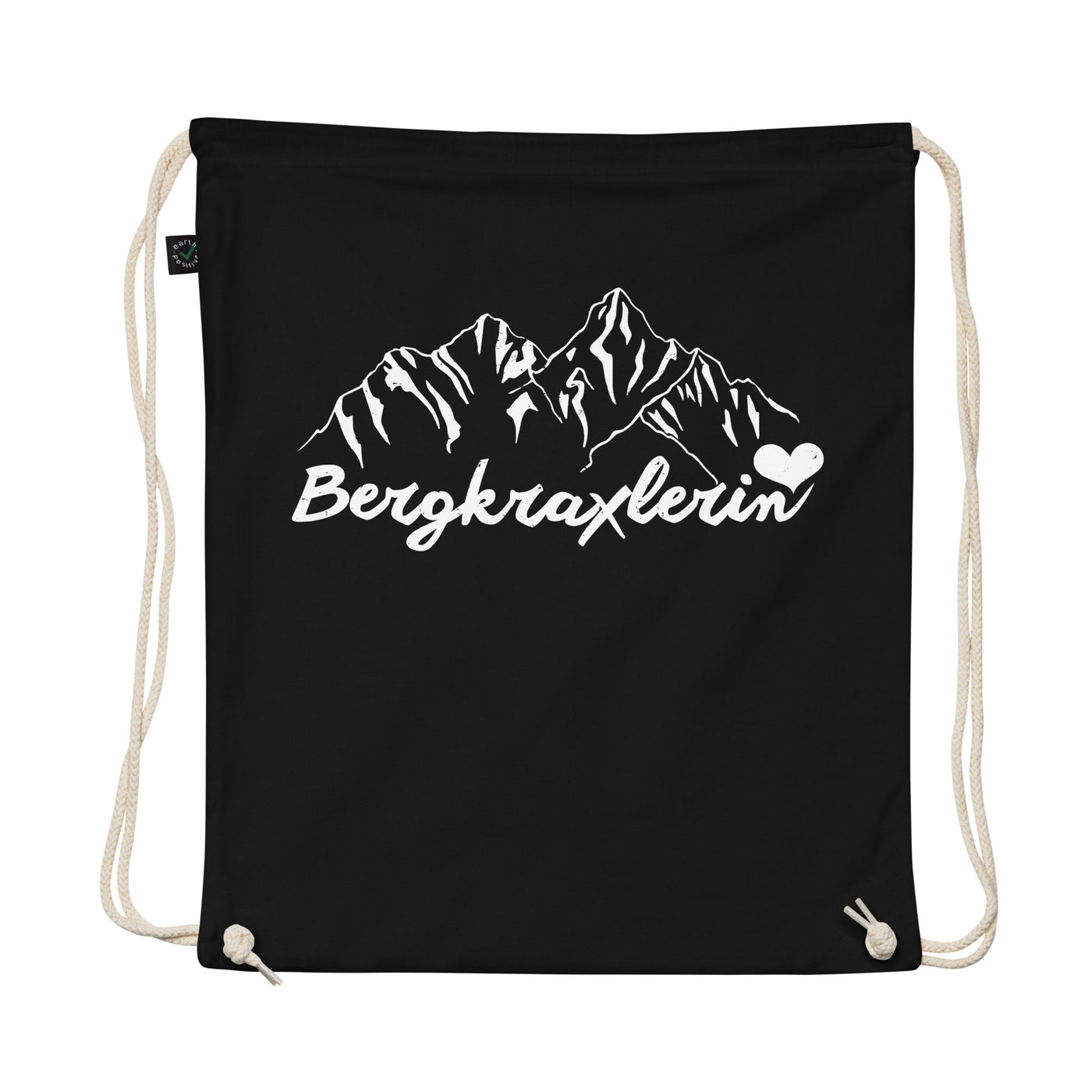 Bergkraxlerin - Organic Turnbeutel berge wandern