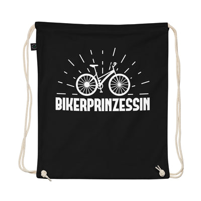 Bikerprinzessin - Organic Turnbeutel fahrrad