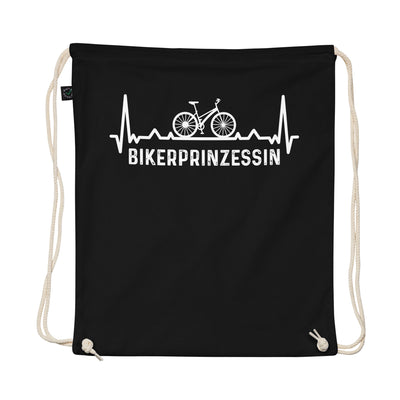 Bikerprinzessin 1 - Organic Turnbeutel fahrrad