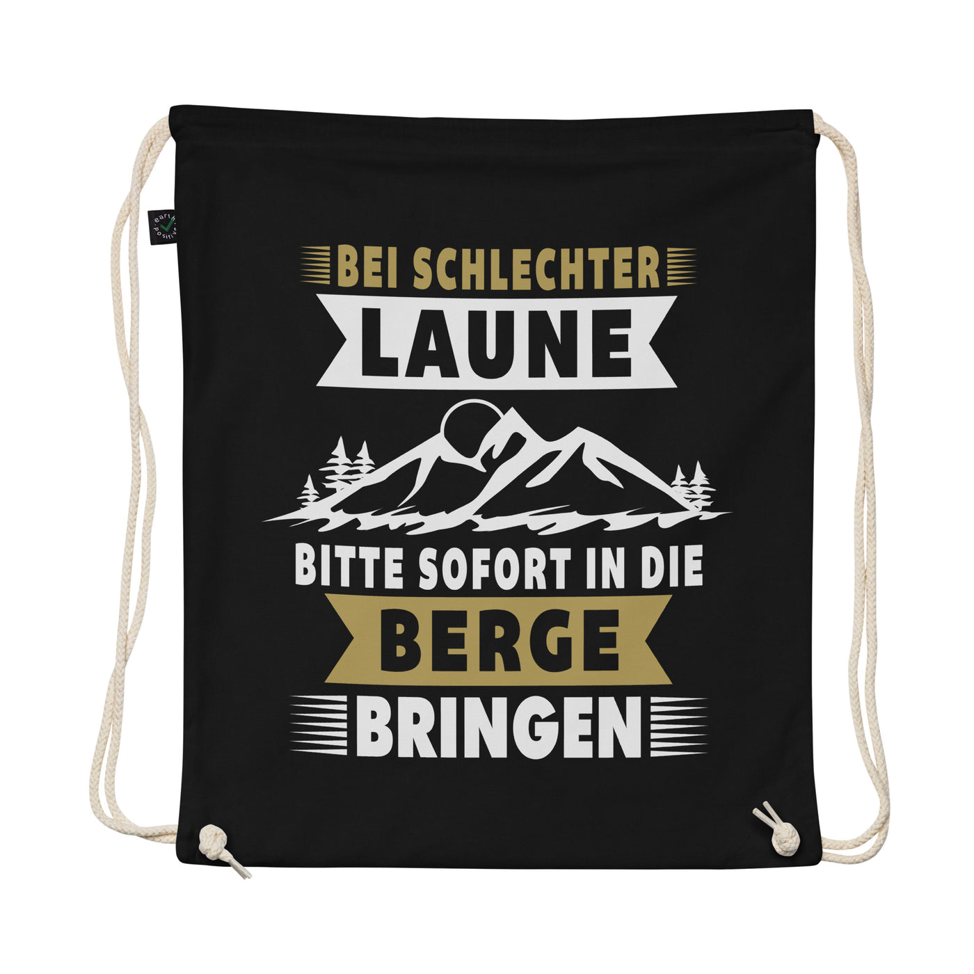 Bitte Sofort In Die Berge Bringen - Organic Turnbeutel berge wandern