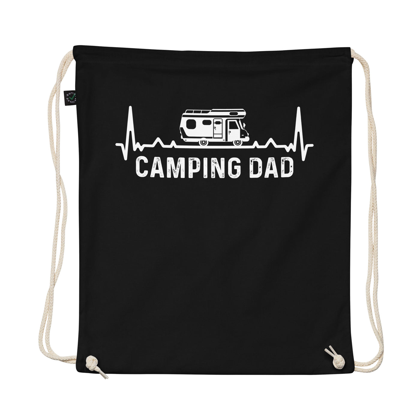 Camping Dad 3 - Organic Turnbeutel camping