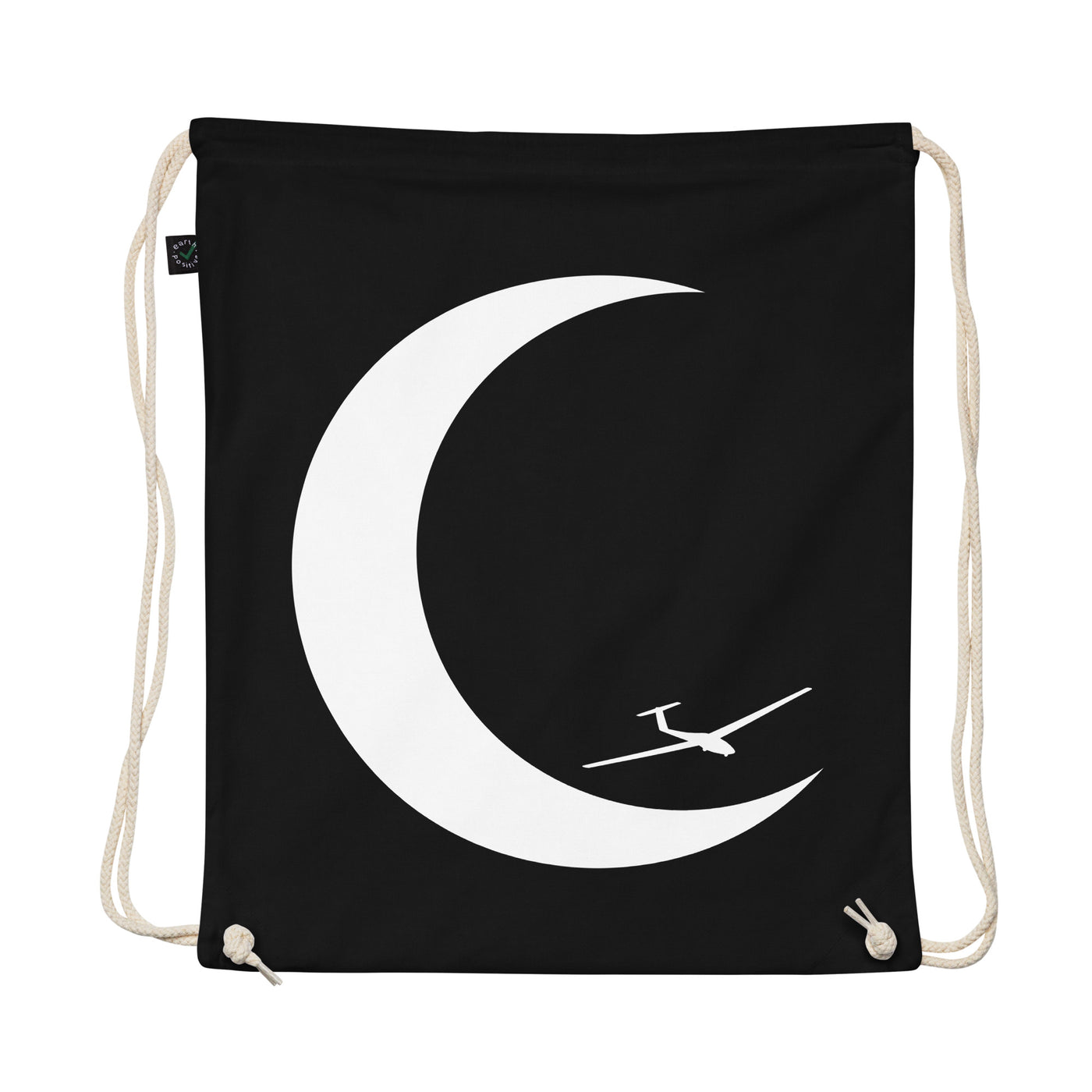 Crescent Moon - Sailplane - Organic Turnbeutel berge