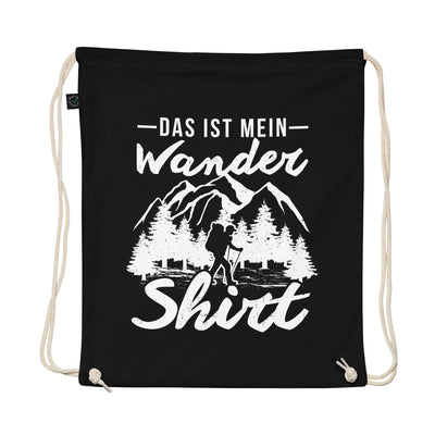 Das Ist Mein Wandershirt - Organic Turnbeutel wandern