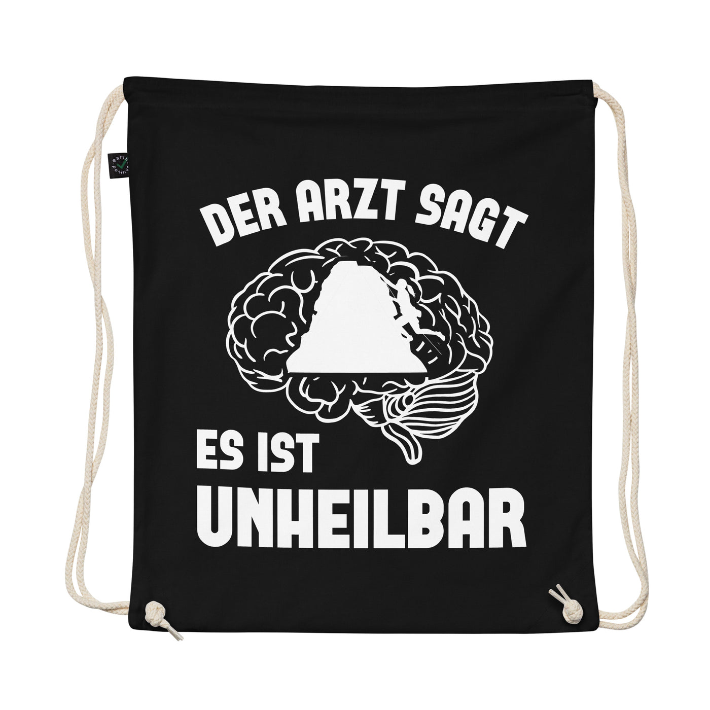 Der Arzt Sagt Es Ist Unheilbar 1 - Organic Turnbeutel klettern