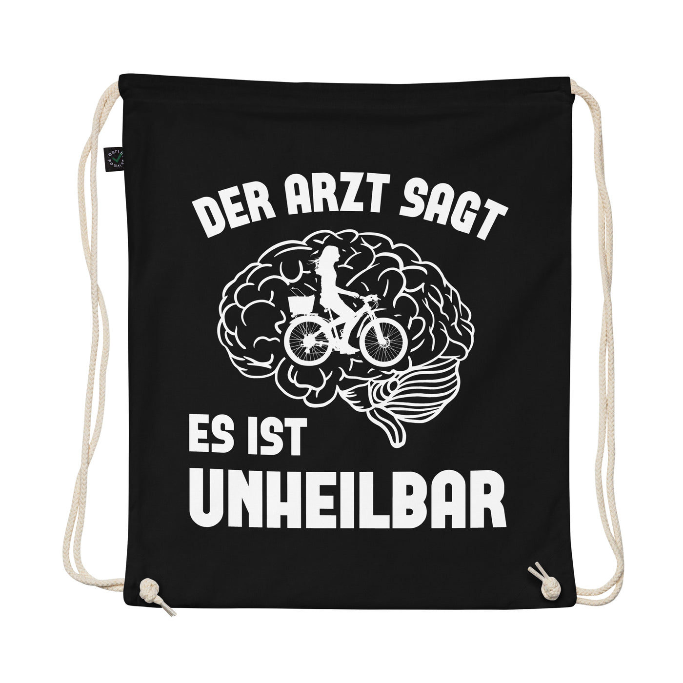 Der Arzt Sagt Es Ist Unheilbar 2 - Organic Turnbeutel fahrrad