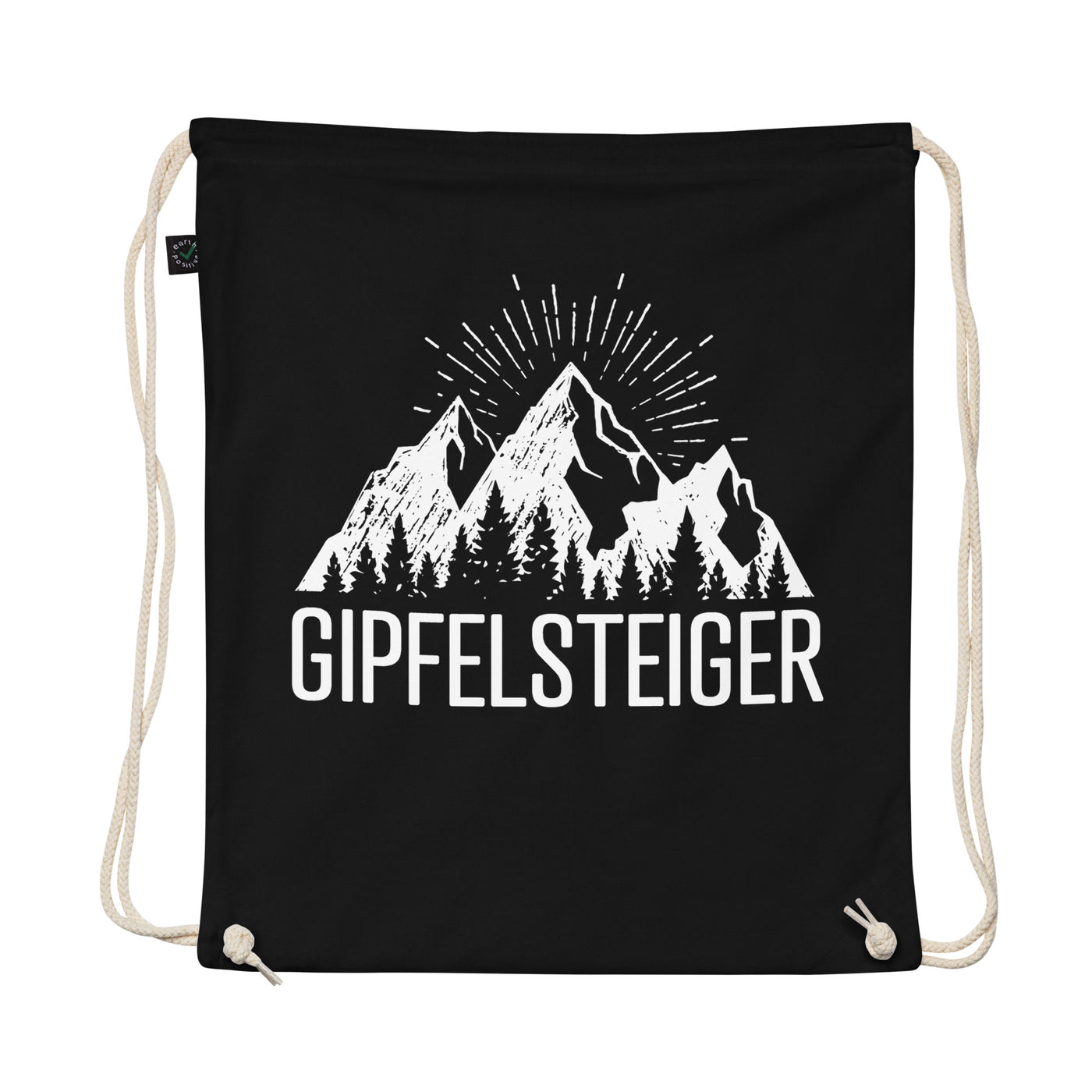 Die Gipfelsteiger - Organic Turnbeutel berge klettern wandern