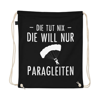 Die Tut Nix Die Will Nur Paragleiten - Organic Turnbeutel berge