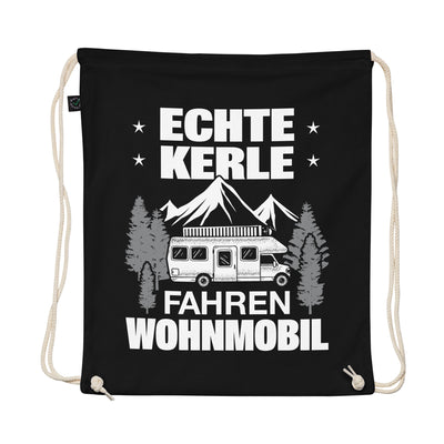 Echte Kerle Fahren Wohnmobil - Organic Turnbeutel camping