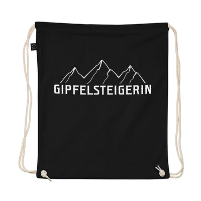 Gipfelsteigerin - Organic Turnbeutel berge klettern wandern