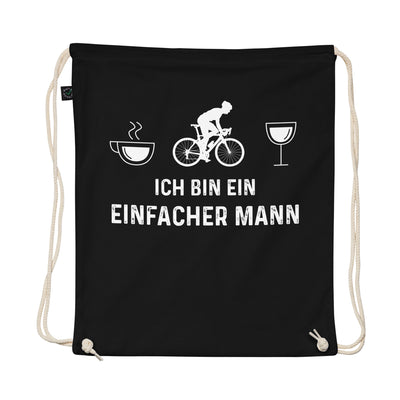 Ich Bin Ein Einfacher Mann 1 - Organic Turnbeutel fahrrad