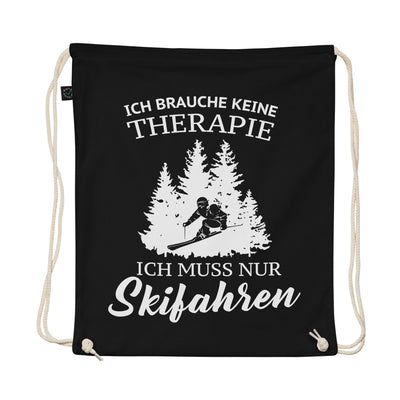 Ich Brauche Keine Therapie - Organic Turnbeutel ski