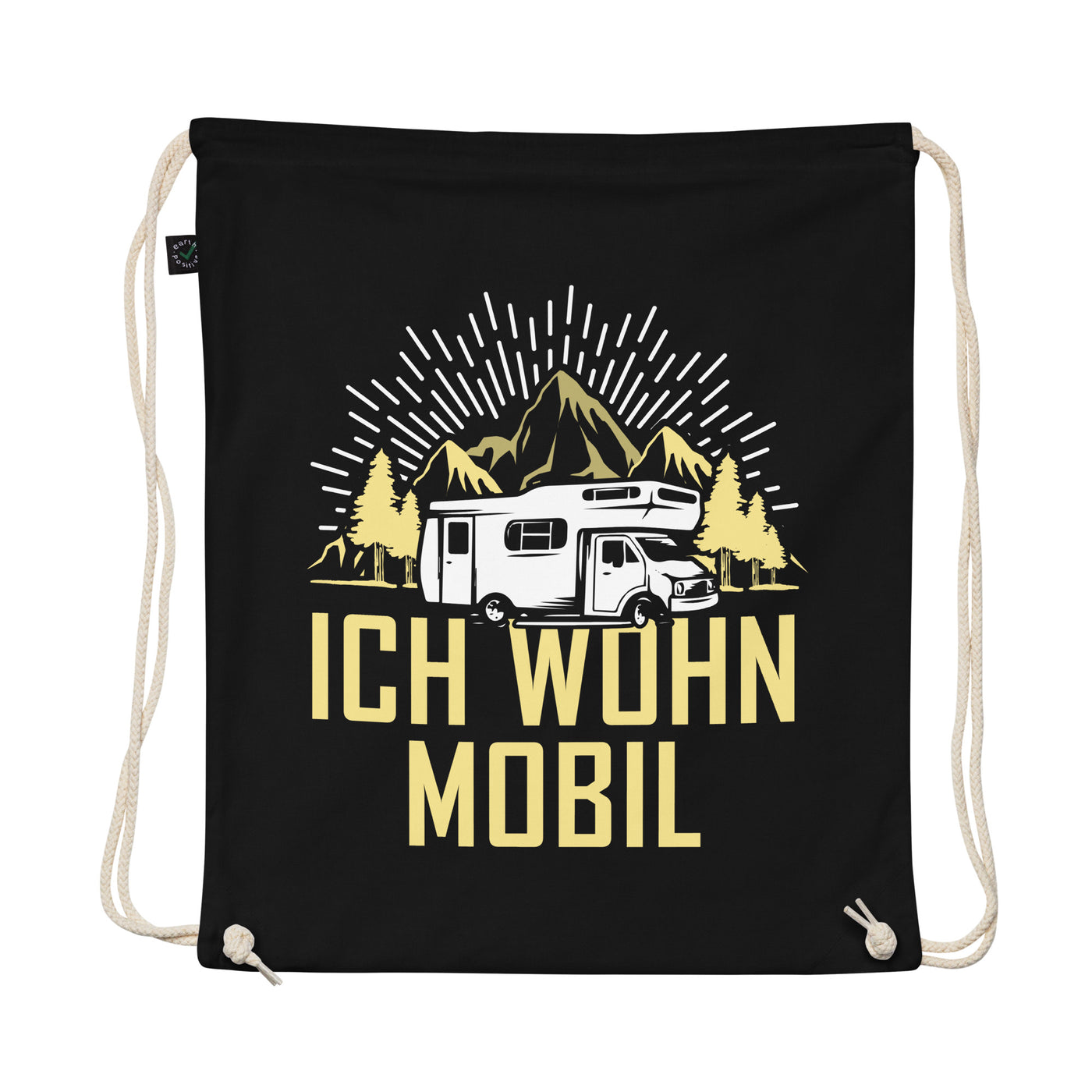 Ich Wohn Mobil - Organic Turnbeutel camping