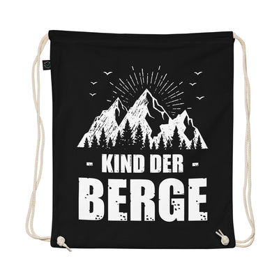 Kind Der Berge - Organic Turnbeutel berge