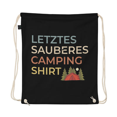 Letztes Sauberes Camping Shirt - Organic Turnbeutel camping