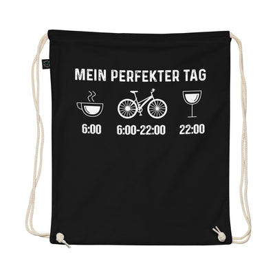 Mein Perfekter Tag - Organic Turnbeutel fahrrad